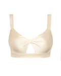 Crop Top „Ivory“ aus italienischer Seide – limitierte Kleinserie