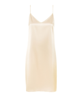 Kurzes Slip Dress „Ivory“ aus italienischer Seide – ausgewähltes Einzelstück
