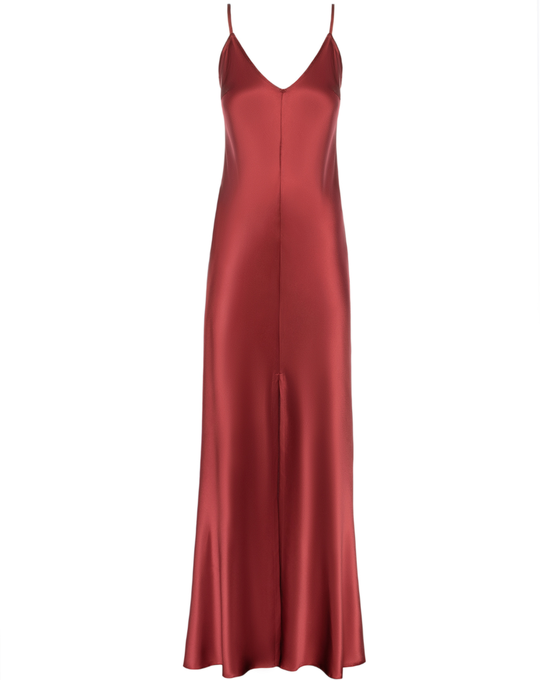 Langes Slip Dress „Bordeaux“ aus italienischer Seide – ausgewähltes Einzelstück