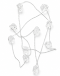 Flow No. 03 Kette mit Bergkristall und 925 Silber von Armure Tendre by Maria in heller Studioaufnahme.